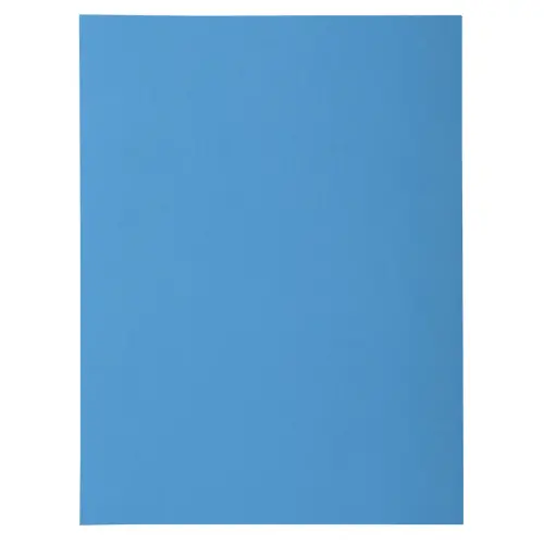 Paquet de 50 chemises 1 rabat ROCK''S 210 - 24x32cm - Bleu - EXACOMPTA 