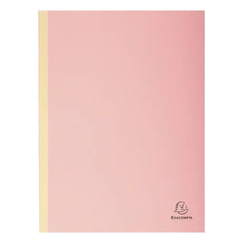 Paquet de 25 chemises dos toilé Forever® 320g/m2 - 24x32cm - Rose - EXACOMPTA