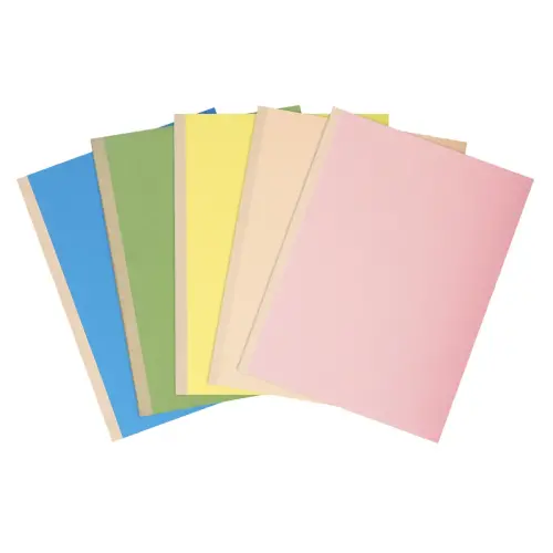 Paquet de 10 chemises à soufflet dos toilé Forever® 320g/m2 - 24x32cm - Couleurs assorties - EXACOMPTA
