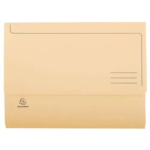 Paquet de 50 chemises poche SUPER 210 - 24,5x32,5cm - Bulle - EXACOMPTA
