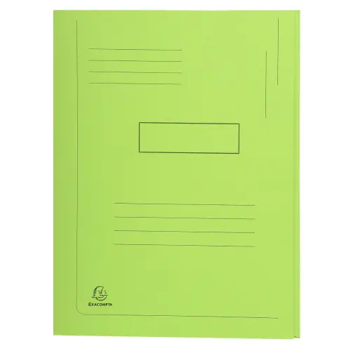 Chemise imprimée à 2 rabats Forever® 290g/m² - 24x32cm - Vert vif - EXACOMPTA