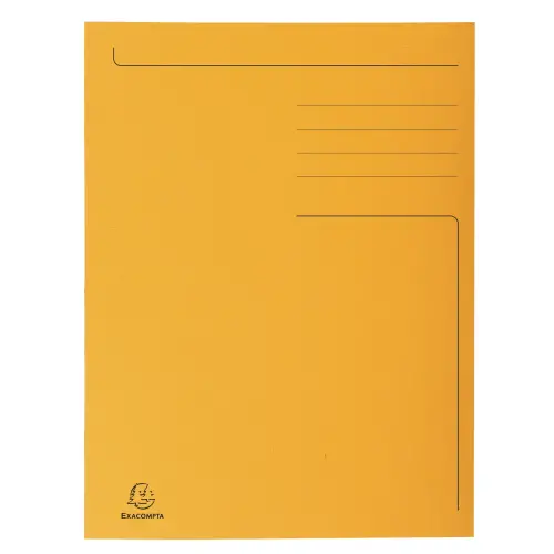 Chemise imprimée 3 rabats Forever® 280gm² - Folio - Orange - EXACOMPTA