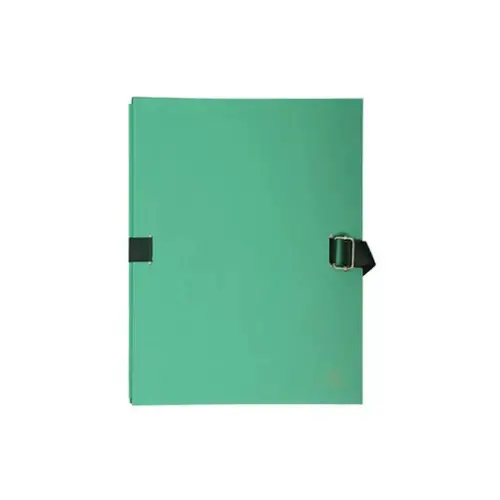 Chemise dos extensible avec rabat papier - 24x32cm - Vert clair - EXACOMPTA