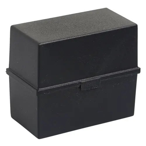 Bo&icirc;te portative DIN A5 - Noir - Exacompta 