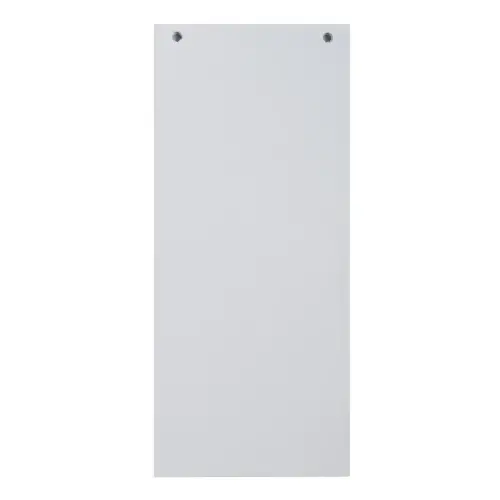 Paquet 100 fiches intercalaires horizontales unies perforées Forever - 105x240mm - Blanc - EXACOMPTA