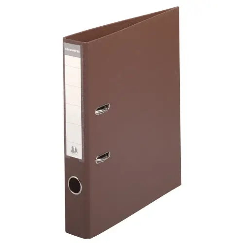 Classeur à levier PVC A4 dos de 50mm. - Marron - EXACOMPTA