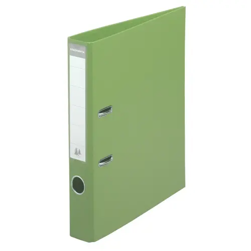 Classeur à levier PVC A4 dos de 50mm. - Vert anis - EXACOMPTA