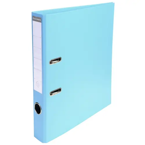 Classeur à levier PVC A4 dos de 50mm. - Bleu clair - EXACOMPTA