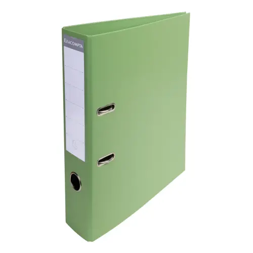 Classeur à levier PVC A4 dos de 70mm. - Vert anis - EXACOMPTA