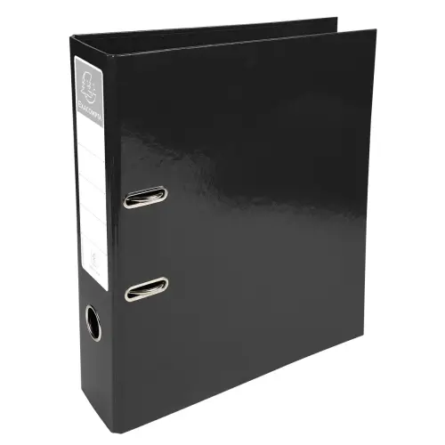 Classeur &agrave; levier Iderama Prem'Touch&reg; dos 70mm - Noir - EXACOMPTA 