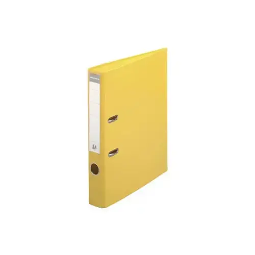 Classeur &agrave; levier export PVC A4 dos de 50mm. - Jaune - EXACOMPTA 