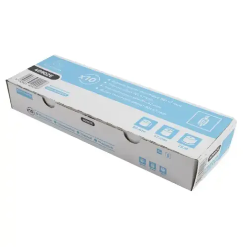 Bobine pour tickets de carte bancaire 60x47 mm - 1 pli thermique 55g/m2 sans BPA. - EXACOMPTA 