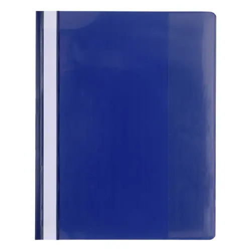 Chemise de présentation à lamelles PVC Premium - A4 - Bleu - EXACOMPTA