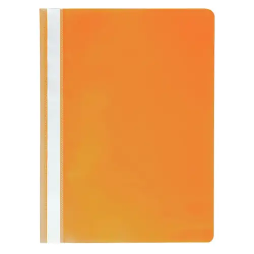 Chemise de pr&eacute;sentation &agrave; lamelles Polypropyl&egrave;ne standard - A4 - Orange - Exacompta 