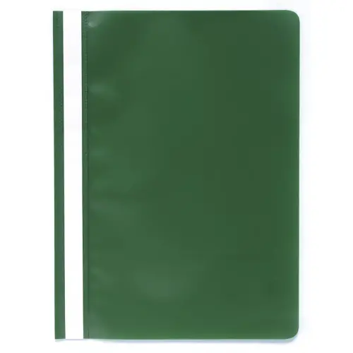 Chemise de présentation à lamelles Polypropylène standard - A4 - Vert - EXACOMPTA