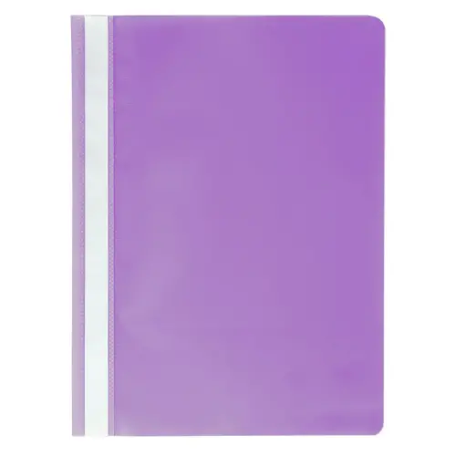 Chemise de présentation à lamelles Polypropylène standard - A4 - Violet - EXACOMPTA