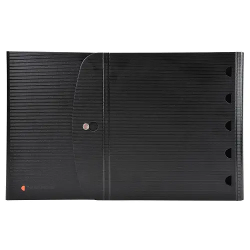 Classeur de présentation Exashow en polypropylène 4 anneaux 30mm Exactive® - A4 - Noir - EXACOMPTA