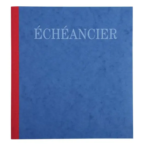 Piqûre 21x19cm échéancier tracé journal 80 pages - EXACOMPTA