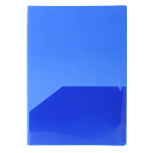 Sachet de 10 chemises double poche polypropyl&egrave;ne souple 20x100e - A4xA3 - Couleurs assorties - EXACOMPTA 
