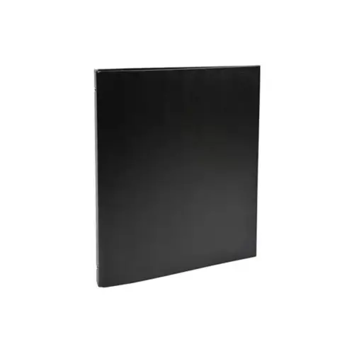 Classeur rembordé polypropylène 4 anneaux 15mm - A4 - Noir - EXACOMPTA