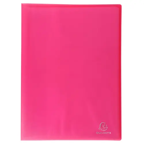 Prot&egrave;ge-documents en polypropyl&egrave;ne semi rigide Chromaline 60 vues - A4 - Rouge - Exacompta 