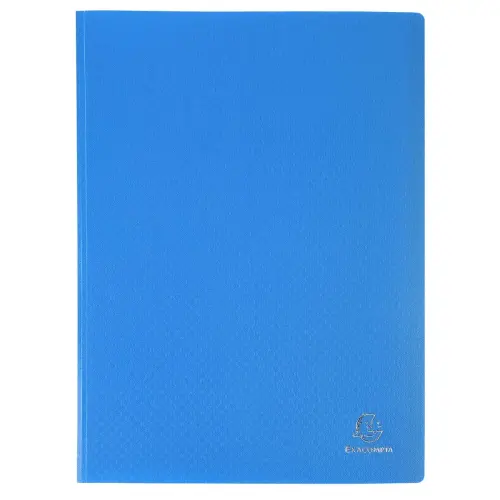 Protège-documents en polypropylène souple OPAK 80 vues - A4 - Couleurs assorties - EXACOMPTA