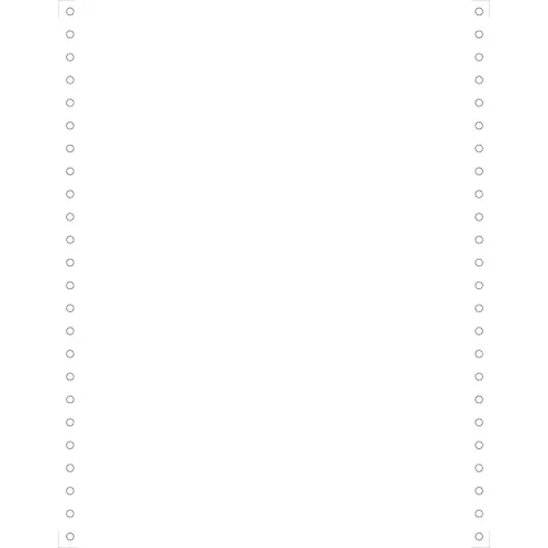 2000 feuilles de listing blanc 240x12'' 1pli microperforations 4 côtés Bandes Caroll Détachables Papier Clairalfa 80g - Blanc - EXACOMPTA
