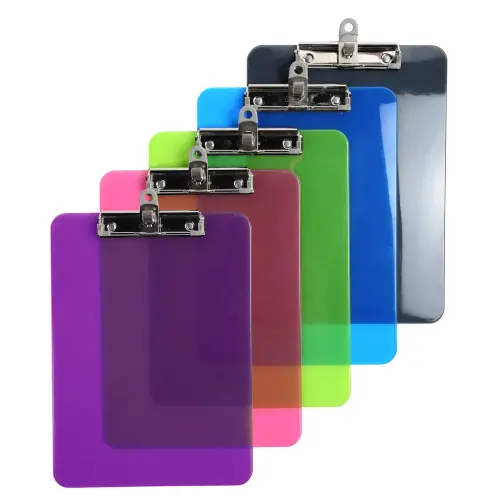 Porte-bloc Iderama - Format 22,5x31,5 cm pour A4 - Couleurs assorties - EXACOMPTA