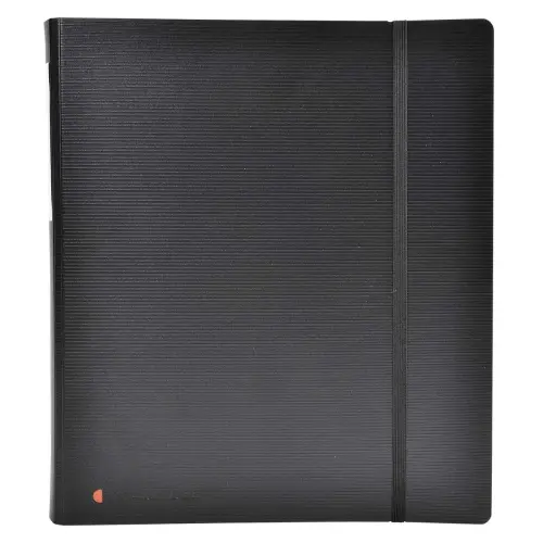 Classeur Exabinder 4 anneaux en D 30mm polypropylène Exactive - A4 maxi - Noir - EXACOMPTA