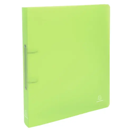 Classeur 2 anneaux 30 mm polypropylène Chromaline - A4 maxi - Vert - EXACOMPTA