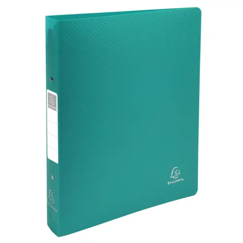 Classeur 2 anneaux 30mm polypropylène OPAK rigide 10/10e - A4 Maxi. - Vert foncé - EXACOMPTA