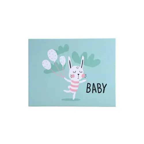Album photos livre 30 pages blanches - Format 28,5x22cm - BABY vert - Vert - EXACOMPTA 