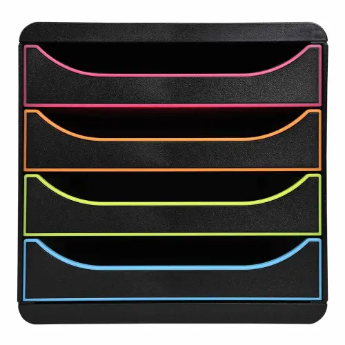 BIG-BOX - Noir/arlequin/noir - EXACOMPTA