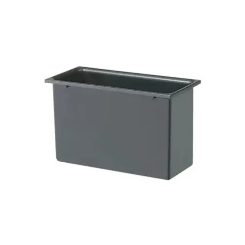 Compartiment &Eacute;cologic rectangulaire - Anthracite - EXACOMPTA 