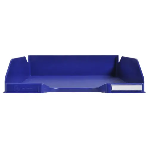 Corbeille à courrier COMBO MIDI - Bleu cobalt - EXACOMPTA