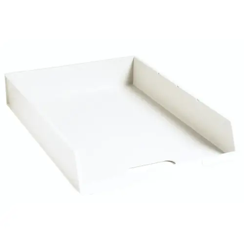 Corbeille à courrier C4 - Blanc - EXACOMPTA