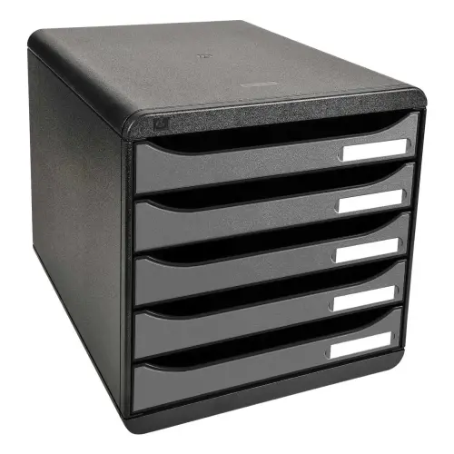 BIG-BOX PLUS - Noir/argent - EXACOMPTA 