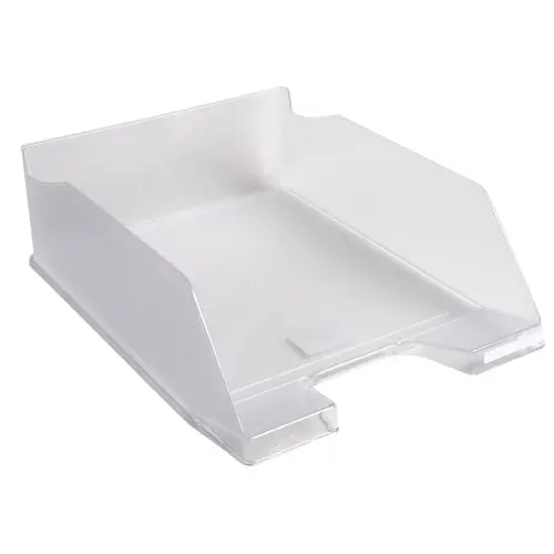 Corbeille à courrier COMBO MAXI - Cristal - EXACOMPTA