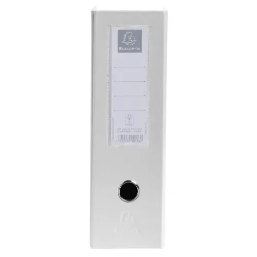 Porte revue Dos 100mm PP Blanc