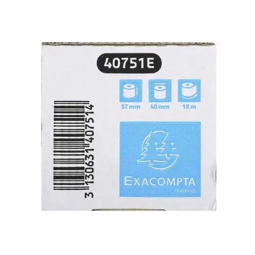 Bob 1pli therm 55g 57x40mm-18m(boite 20) 