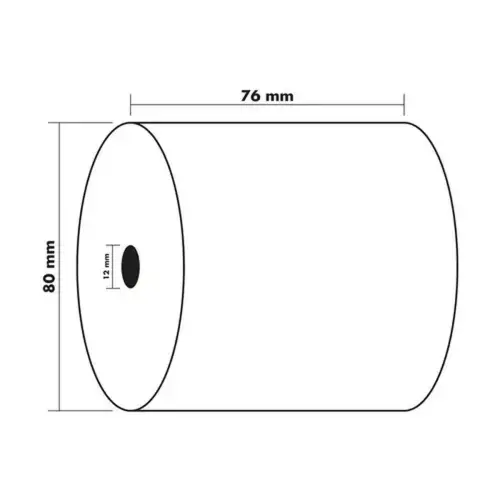 Bob 1pli offset 60 g 76 x 80x12 - Exacompta 