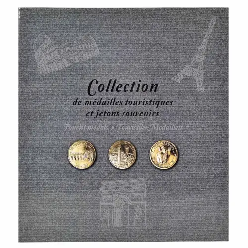 Album carton pr 50 medailles touristique - Exacompta 