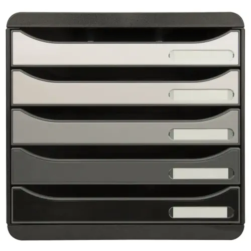 BIG-BOX PLUS noir/nuances de gris glossy 
