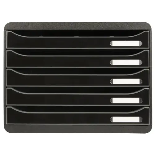 BIG-BOX PLUS HORIZON Glossy noir - Exacompta
