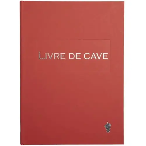 Livre de cave - 22 x 17 cm - 96 pages - Rouge - Exacompta