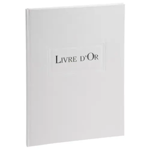 LIVRE D OR .1M. 297X210 BLANC