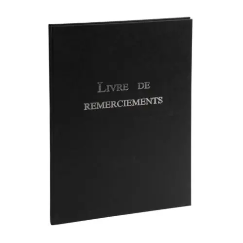 LIVRE DE REMERCIEMENT 96P.297X210.NOIR