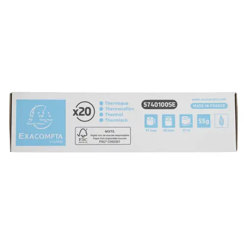 Bob 1pli therm 55g 57x40mm-17m 