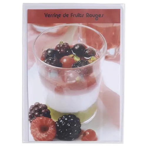 Etui de protection simple PVC A6