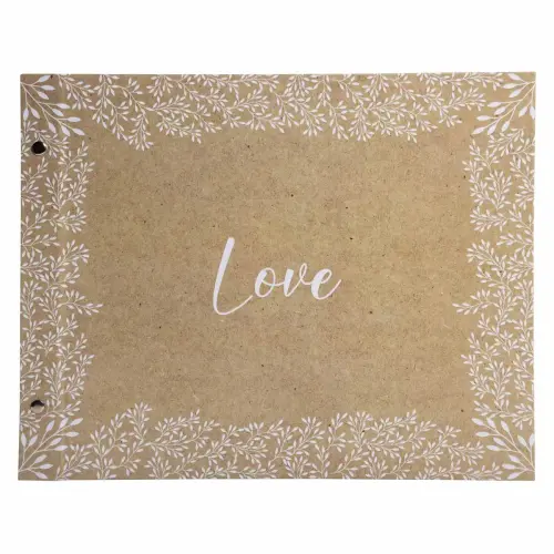 Album a vis 40p. blanc 37x29cm KRAFT